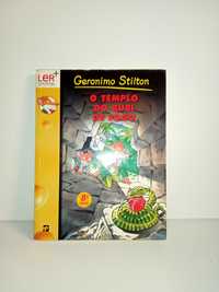 Livro Gerónimo Stilton - O templo do Rubi de Fogo