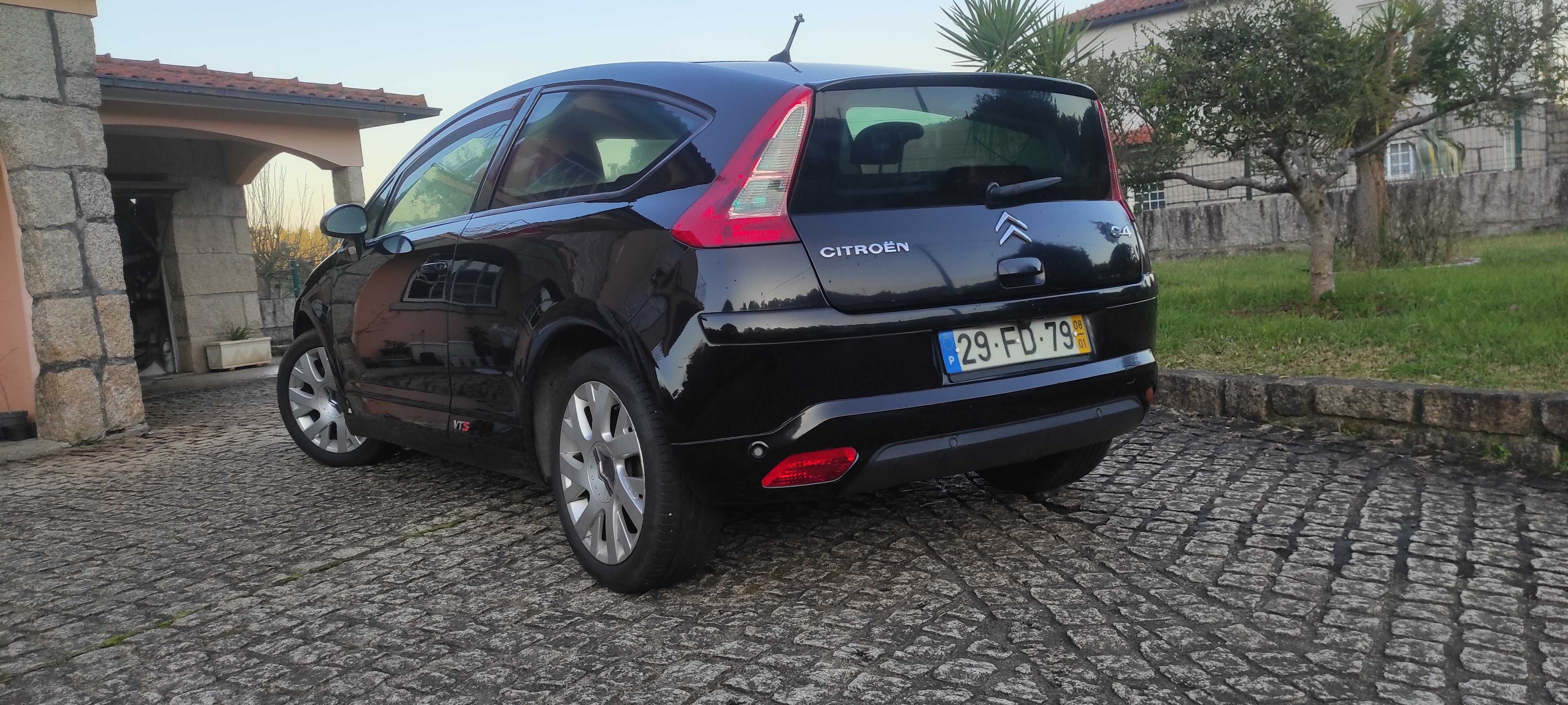 Citroen C4 VTS, 1.6 HDI 110 CV, Ano 2008 em bom estado