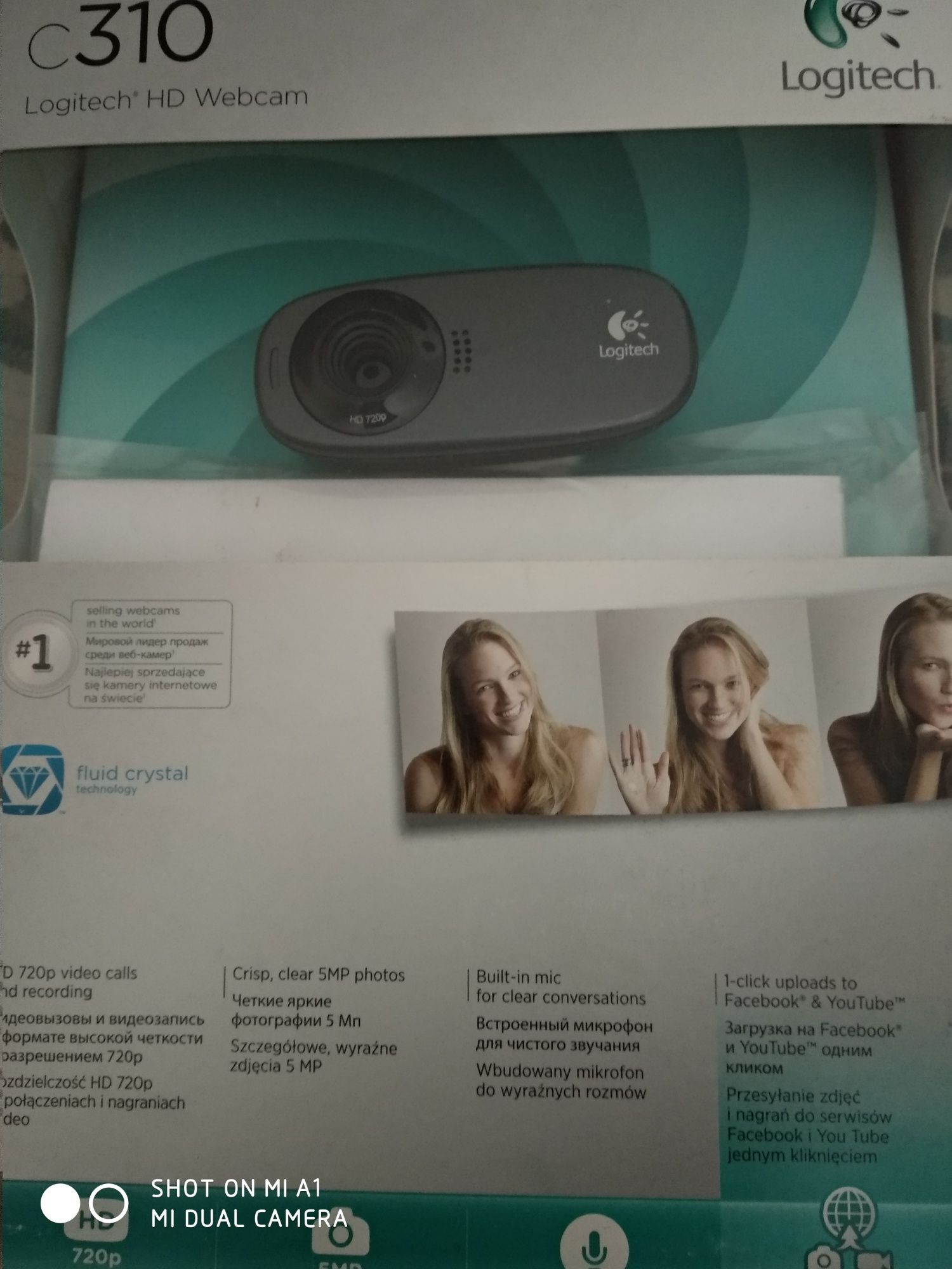 Веб-камера С 310 Logitech