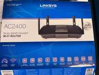 Router dwupasmowy Linksys E8350 AC2400, MU-MIMO 1,4 GHz, dwurdzeniowy