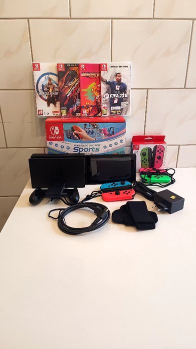 Nintendo Switch + gry