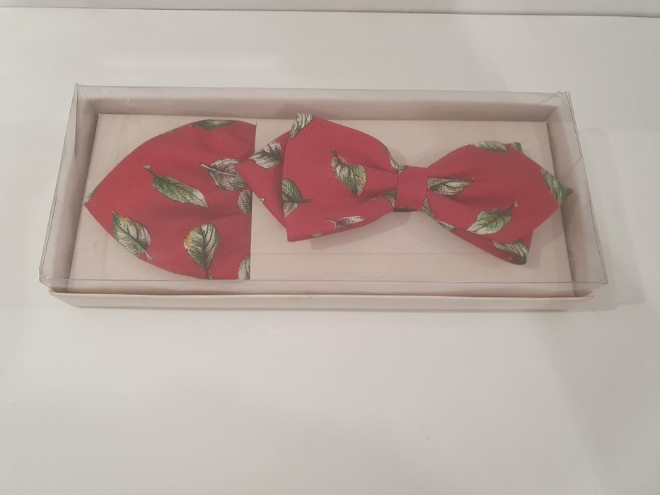 Męska Mucha + Butonierka