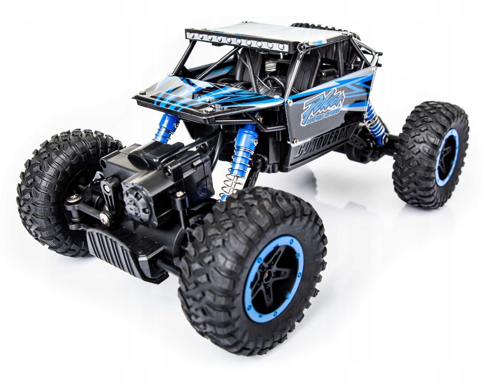 Samochód zdalnie sterowany dla dzieci Rock Crawler 1:18 na pilota