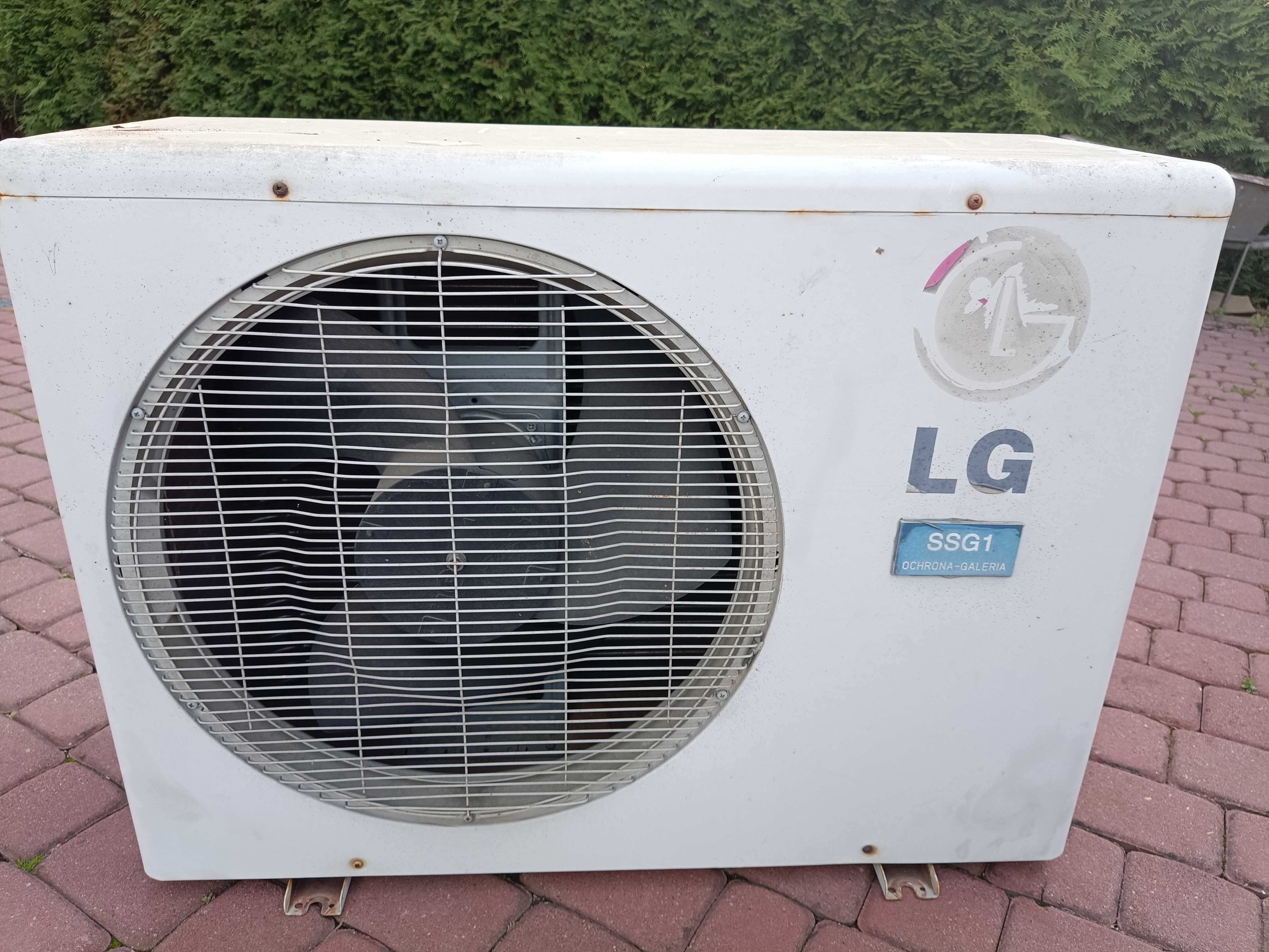 Klimatyzator, Zestaw klimatyzacja LG K18AH, używany i sprawnym