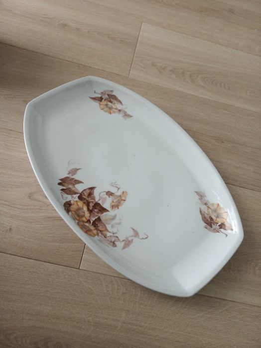Taca Patera porcelanowa piękne kwiaty