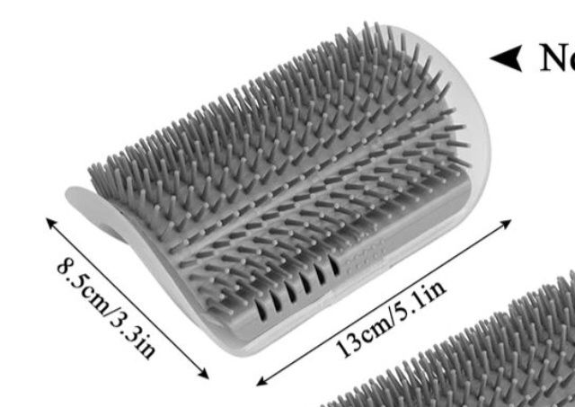 Чесалка для кошек с кошачьей мятой,щетка