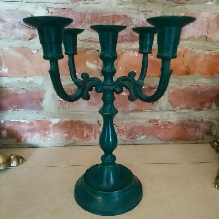 Бронзові підсвічники канделябри