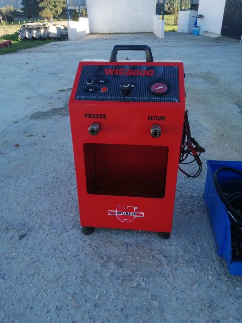 Maquina limpesa de injectores