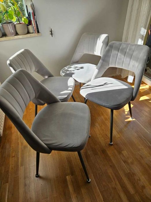 Krzesła tapicerowane komplet 4szt.