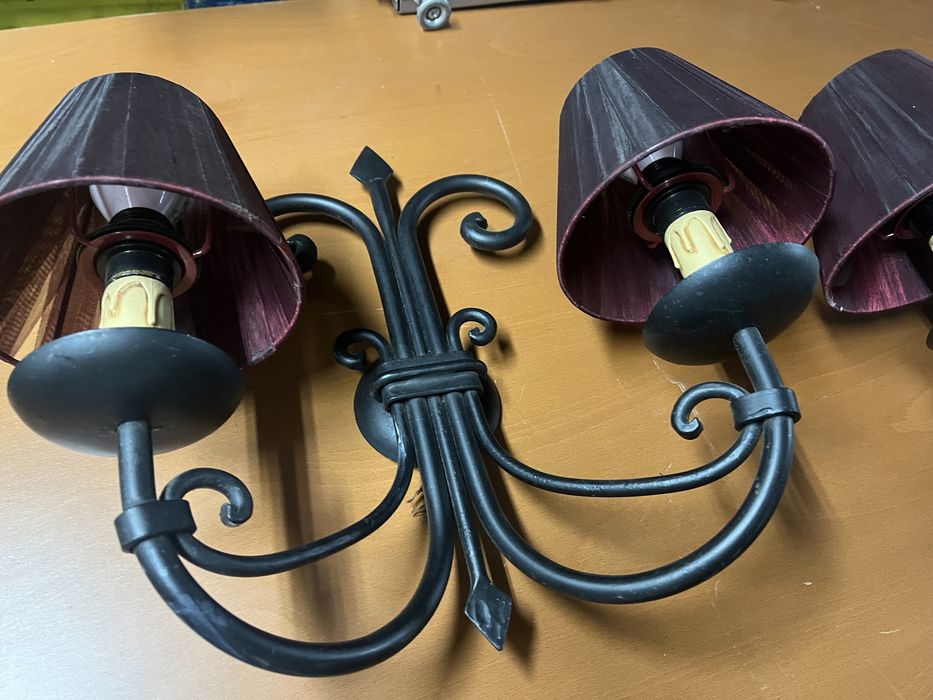 Candeeiros de parede conjunto 2 unidades