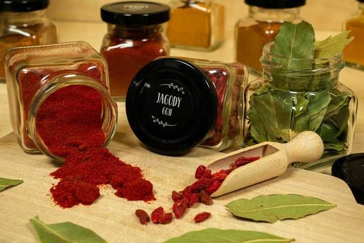 Stylowe Słoiki do Przypraw 24 szt + GRATISY ZESTAW *Wysyłka 24H* HIT