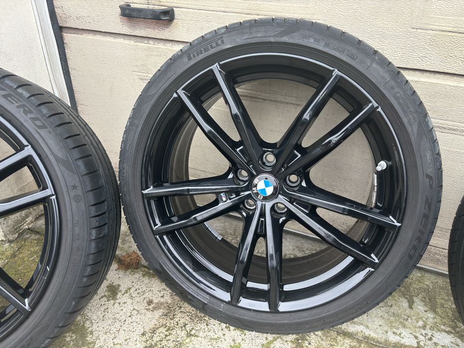 Koła felgi aluminiowe BMW G20 G21 M pakiet 19 Pirelli 5x112 czarne BDB