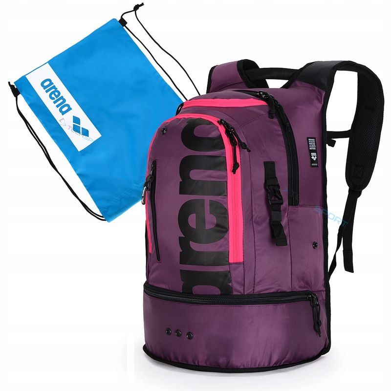 Arena Fastpack 3.0 Fioletowy 40l – Funkcjonalny Plecak Sportowy Na Bas