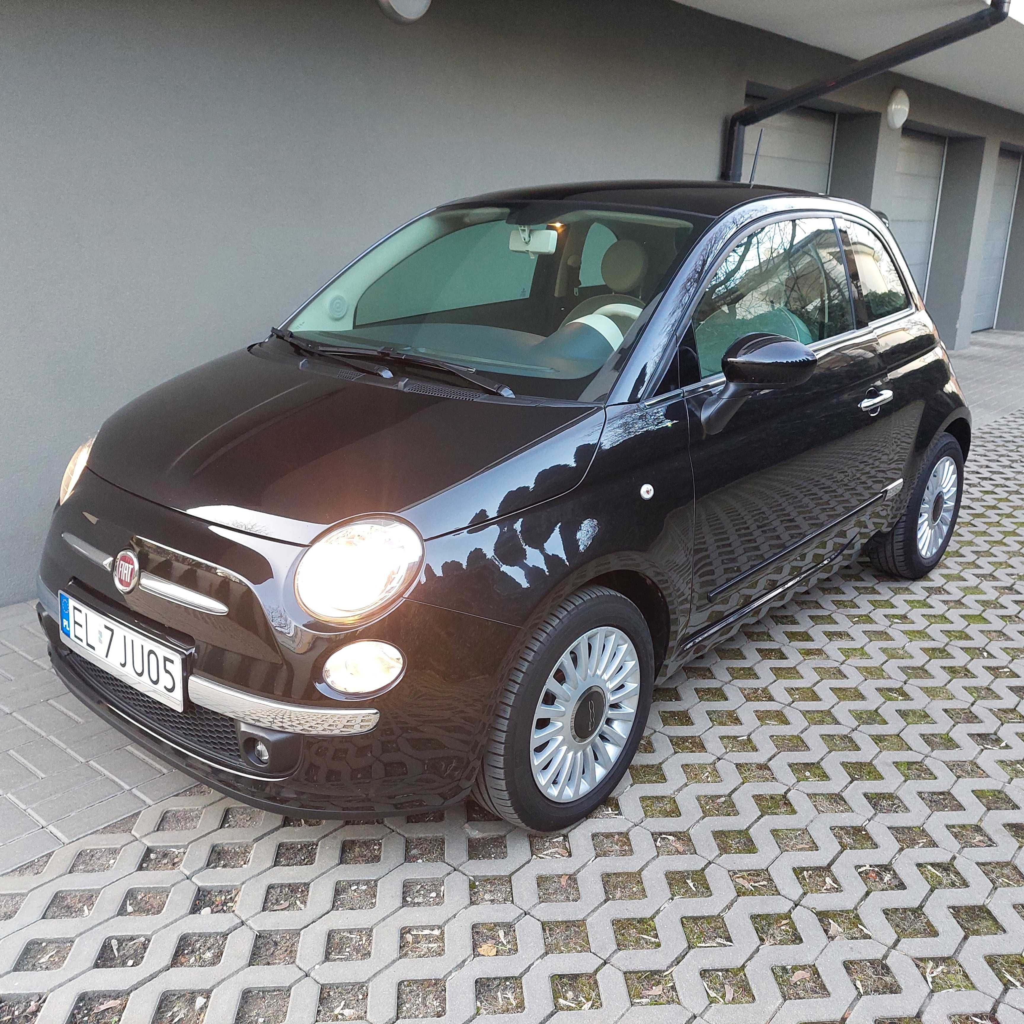 Fiat 500 Lounge 2013 44tys km