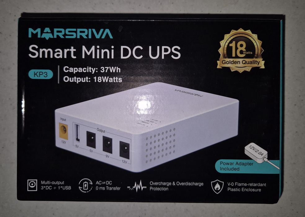 Пристрій безперебійного живлення Marsriva Smart mini DC UPC