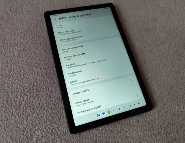 Lenovo Tab M9 TB310FU 9.0 4/64 Nawigacja GPS IGO/TOM TOM/TIR/AUTOBUS !