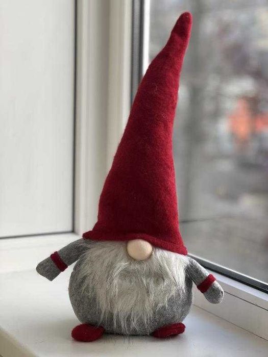 Jusk юск ікеа ikea нова (з бірками) новорічна іграшка гном (53 см)