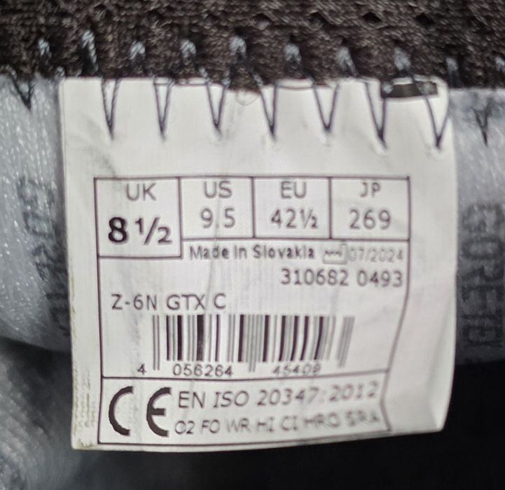 Чоловічі тактичТактичні черевики LOWA Z-6S GTX C Dark Brown