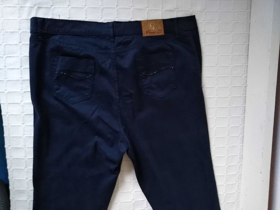 Calças Pauser Jeans Azuis Escuras 50