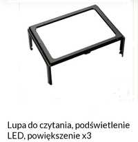 Lupa do czytania podświetlana x3