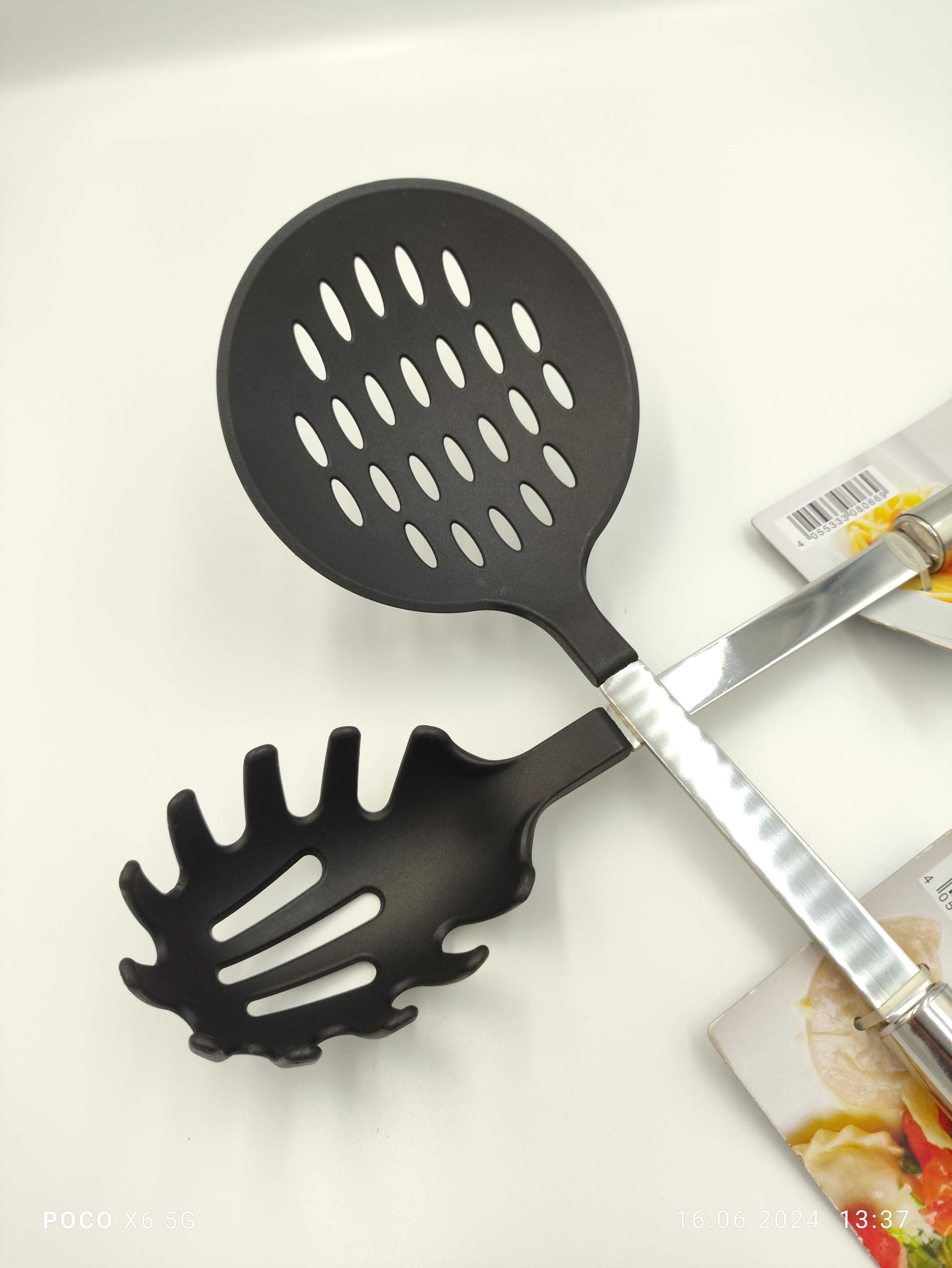 Łyżka Cedzakowa Łyżka do Spaghetti Trzepaczka zestaw Ernesto