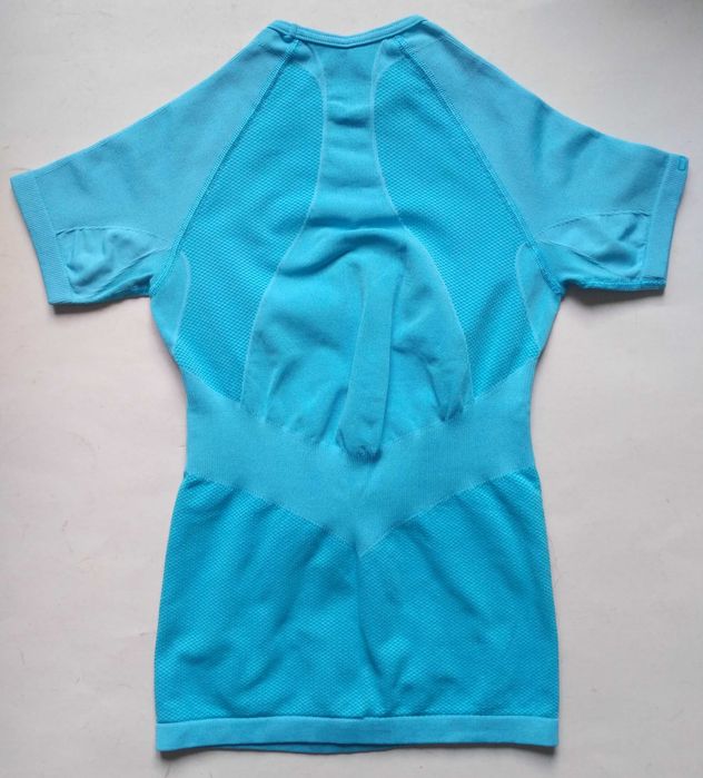 ТермоФутболка ODLO Evolution WARM Lady S blue Термобілизна дівчат