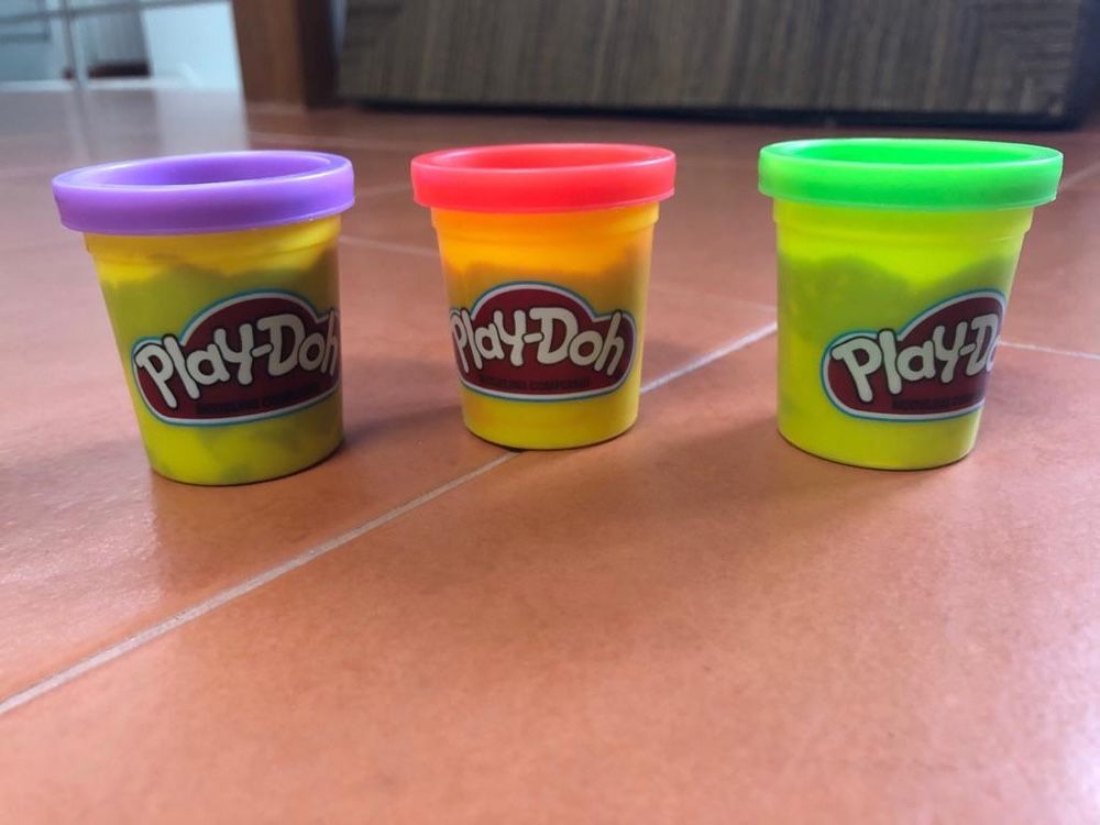 Jogo play-doh para crianças