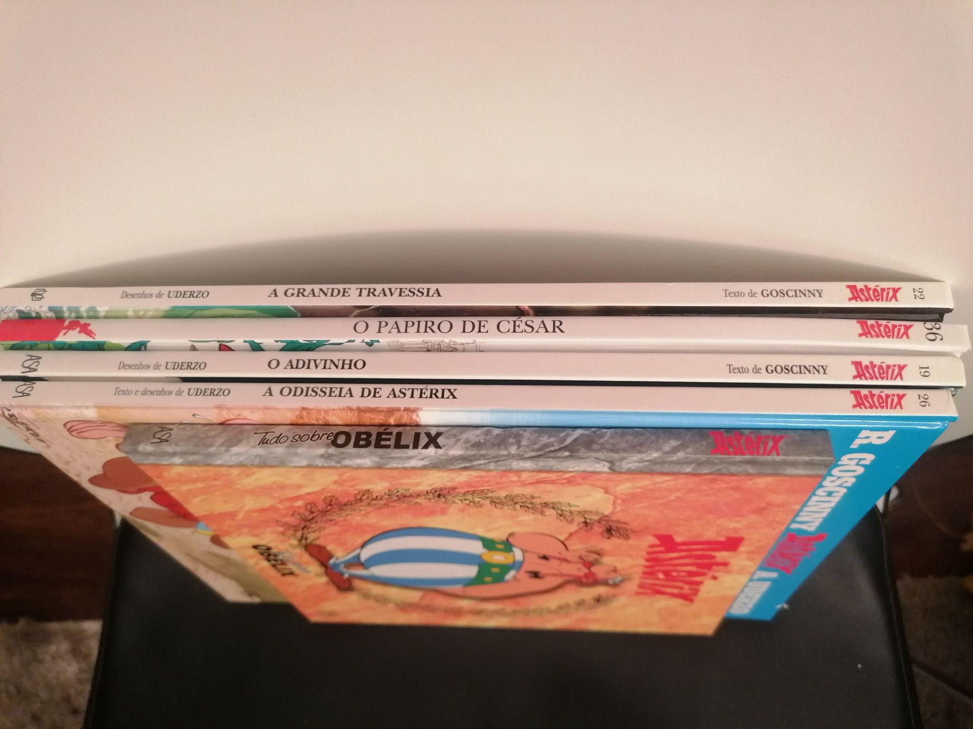 5 Livros Astérix