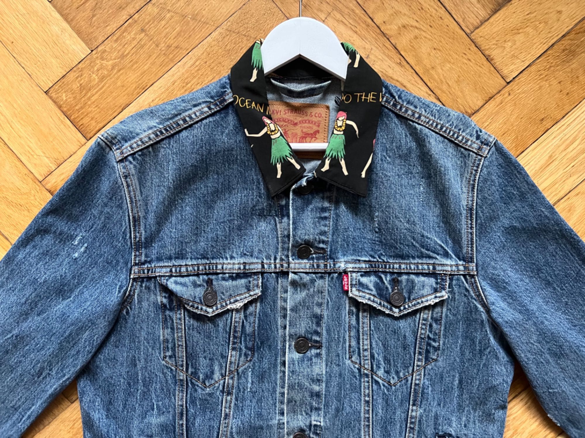 Levis Indigo Trucker Jacket