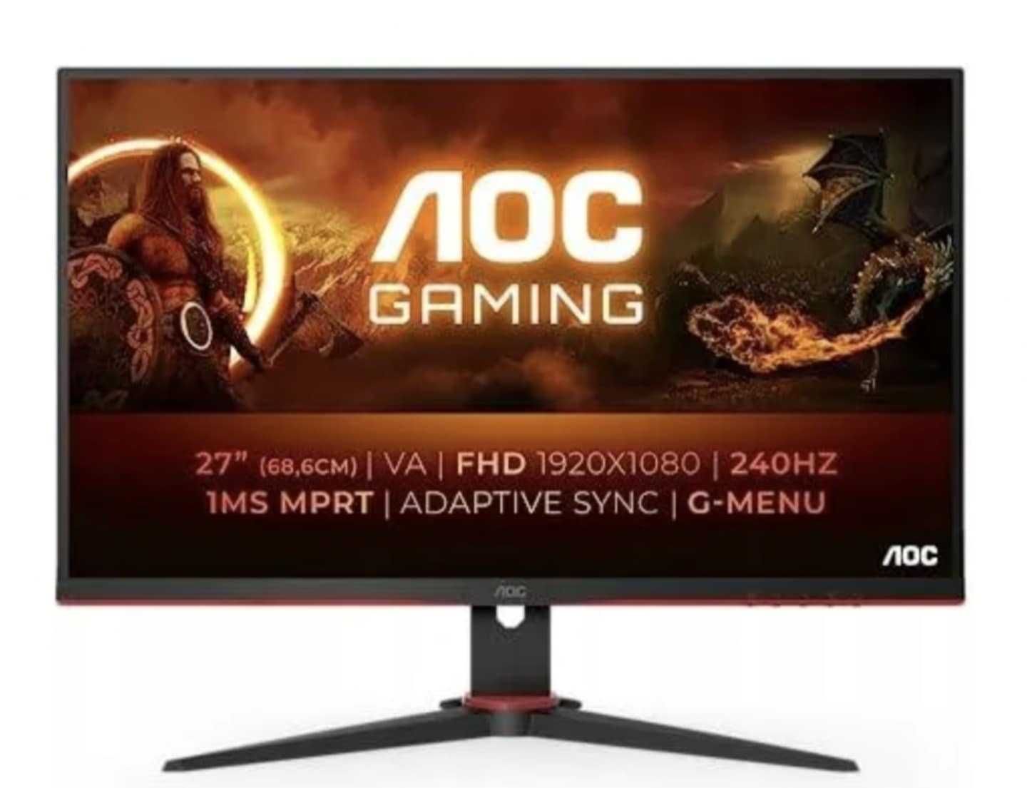 Monitor aoc gaming 27g2zne/bk