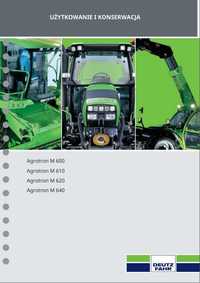 Instrukcja obsługi Deutz Agrotron M 600, M 610, M 620, M 640 PL