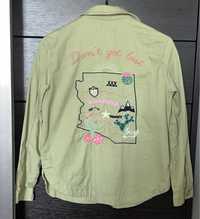 Котонова куртка-рубашка, H&M, 10-11 років