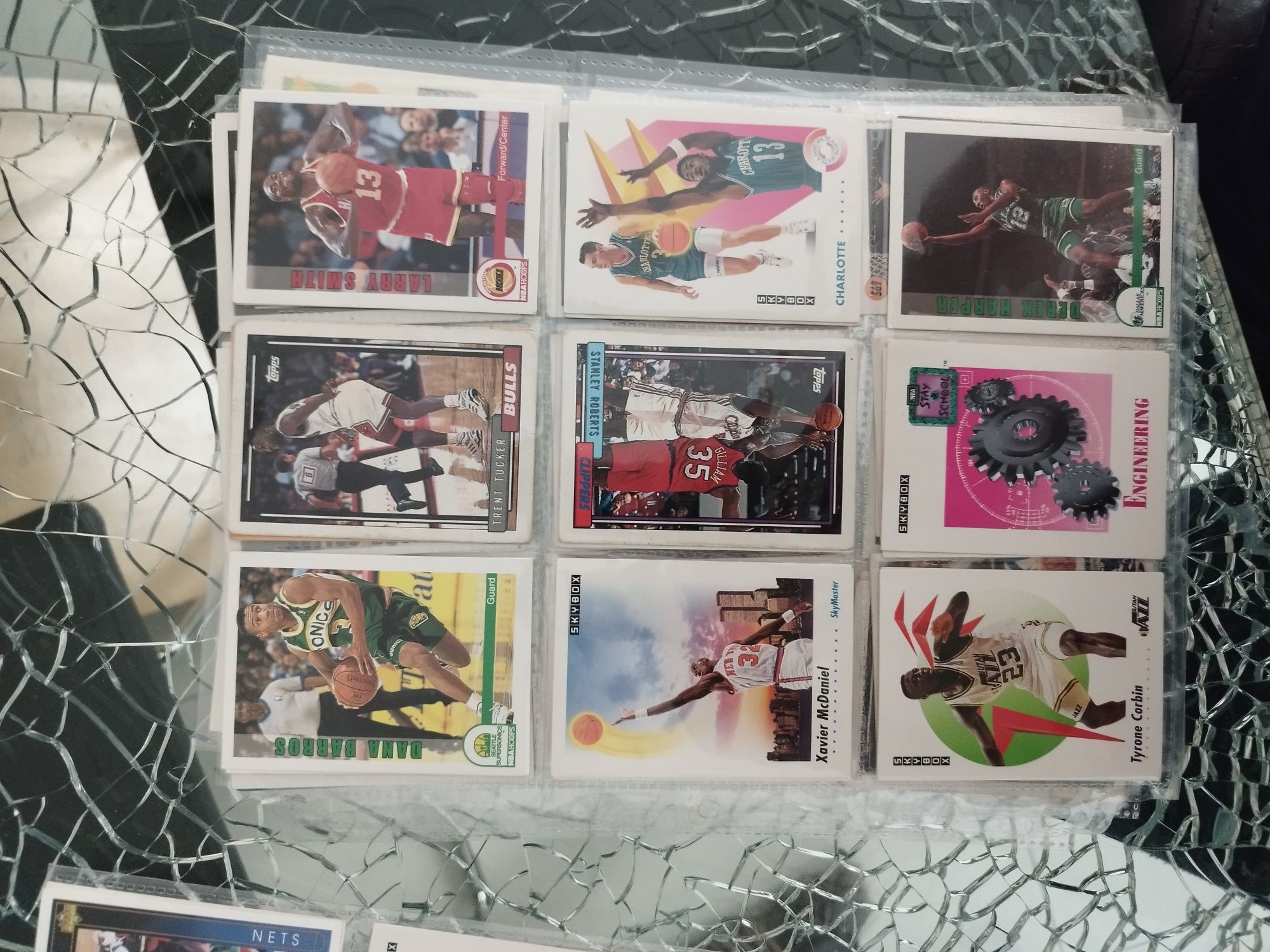 Lote cromos NBA vintage