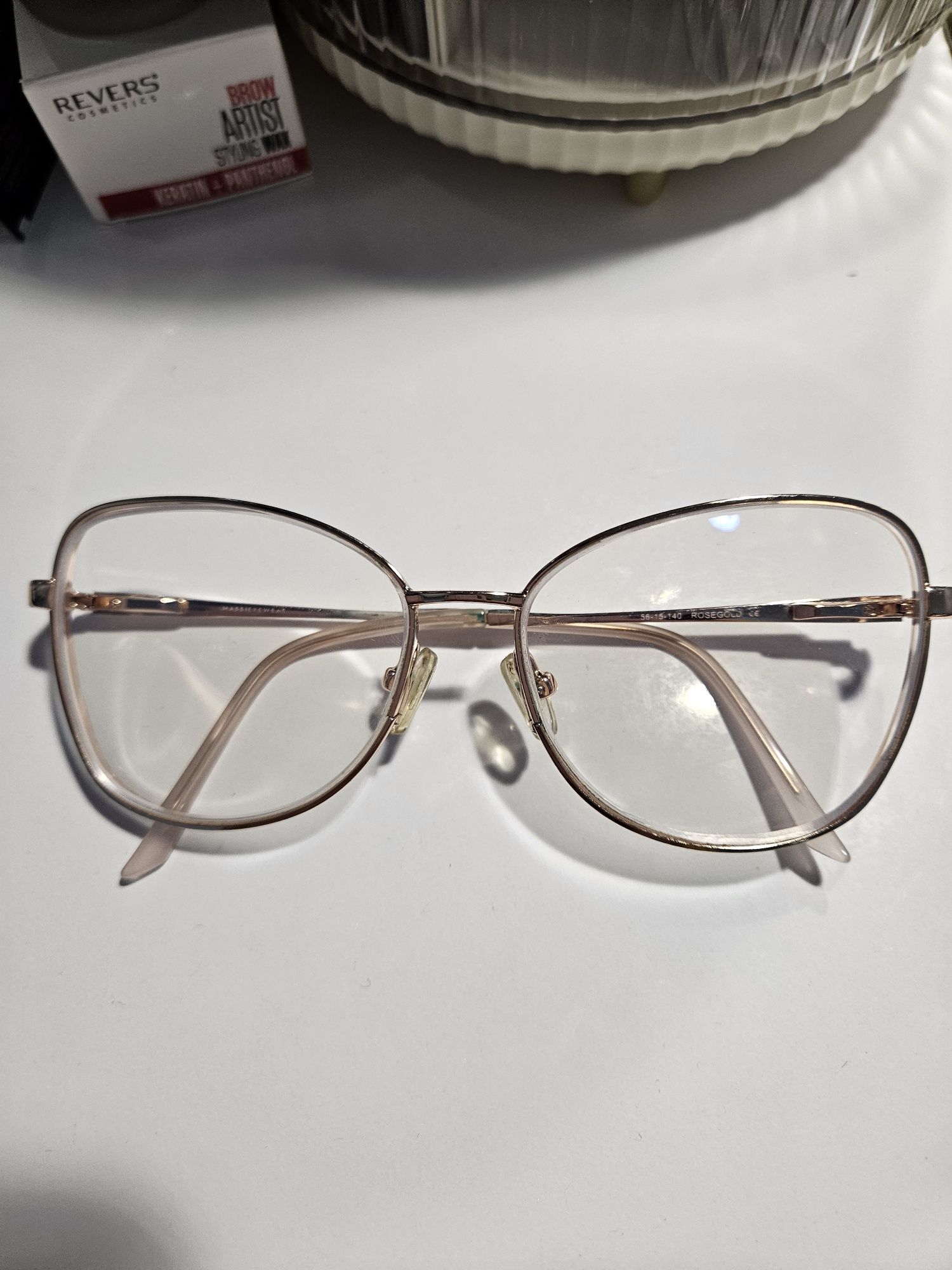 MASSI Eyewear/RoseGold/Nikiel Free/oprawki damskie (antyalergiczne)
