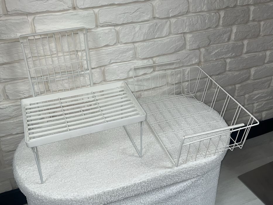 Polka łazienkowa, do szafki, skladane 2szt