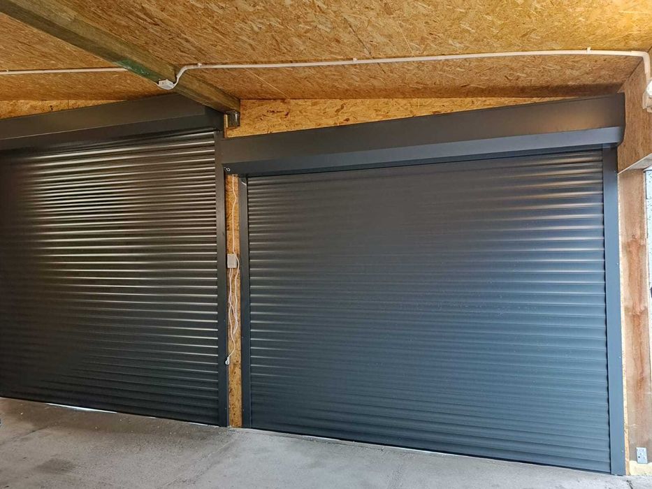 BRAMA ROLETA GARAŻOWA drzwi garażowe rolowane NA WYMIAR