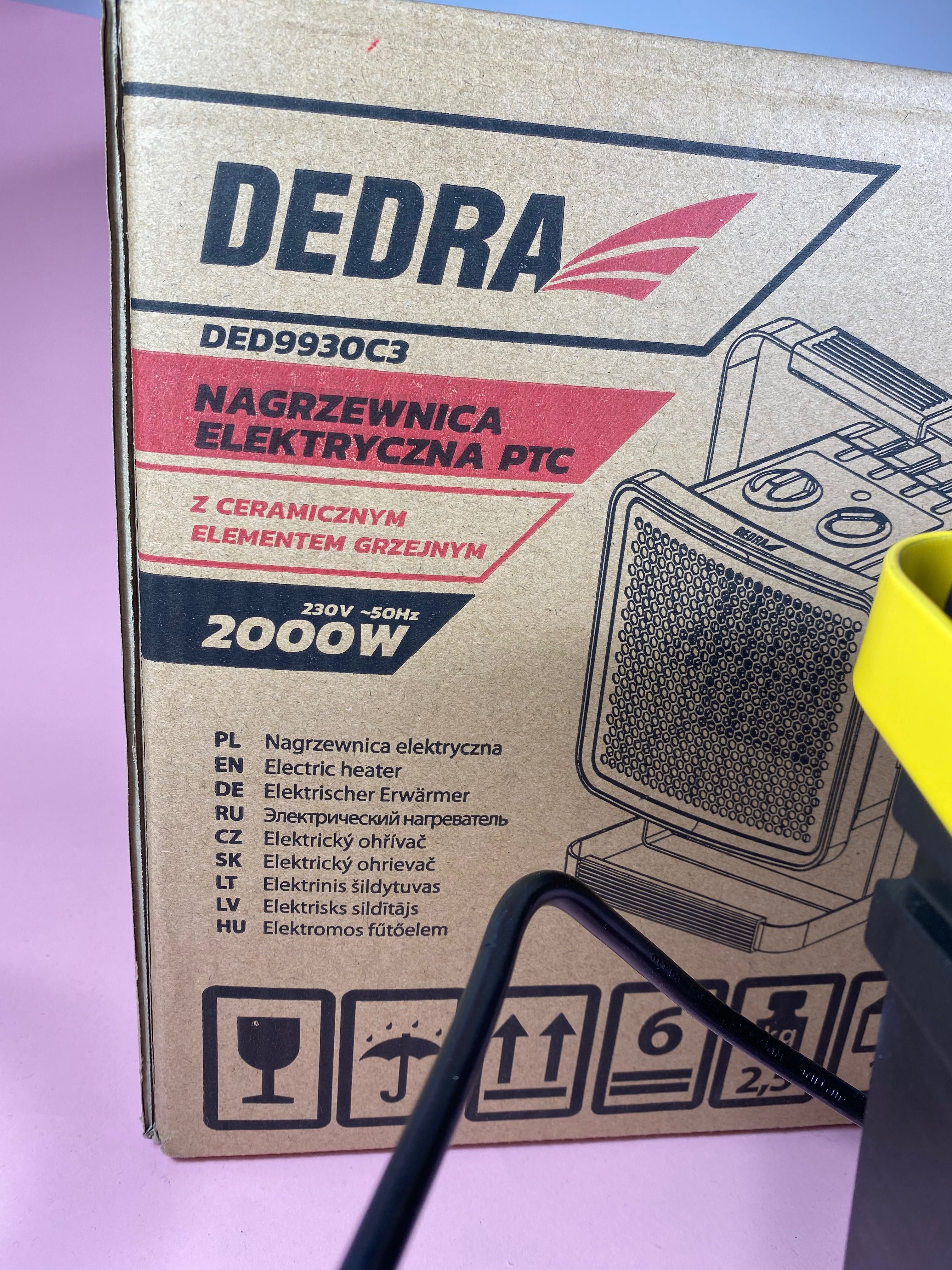 Nagrzewnica elektryczna DEDRA PTC 2000 W 230V