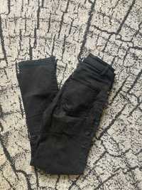 Czarne spodnie jeansy r 36