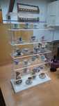 vitrine com chávenas
