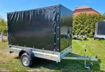 NOWA Przyczepa 263x129 z plandeką 150 cm Neptun N7-263x129 – 750 kg
