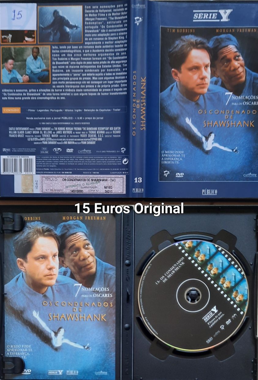 89 DVD's VÁRIOS todos em bom estado alguns deles originais