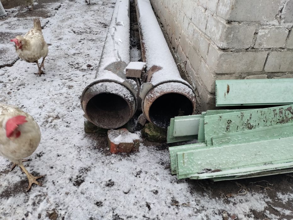 Продам оцинковані труби 2 штуки