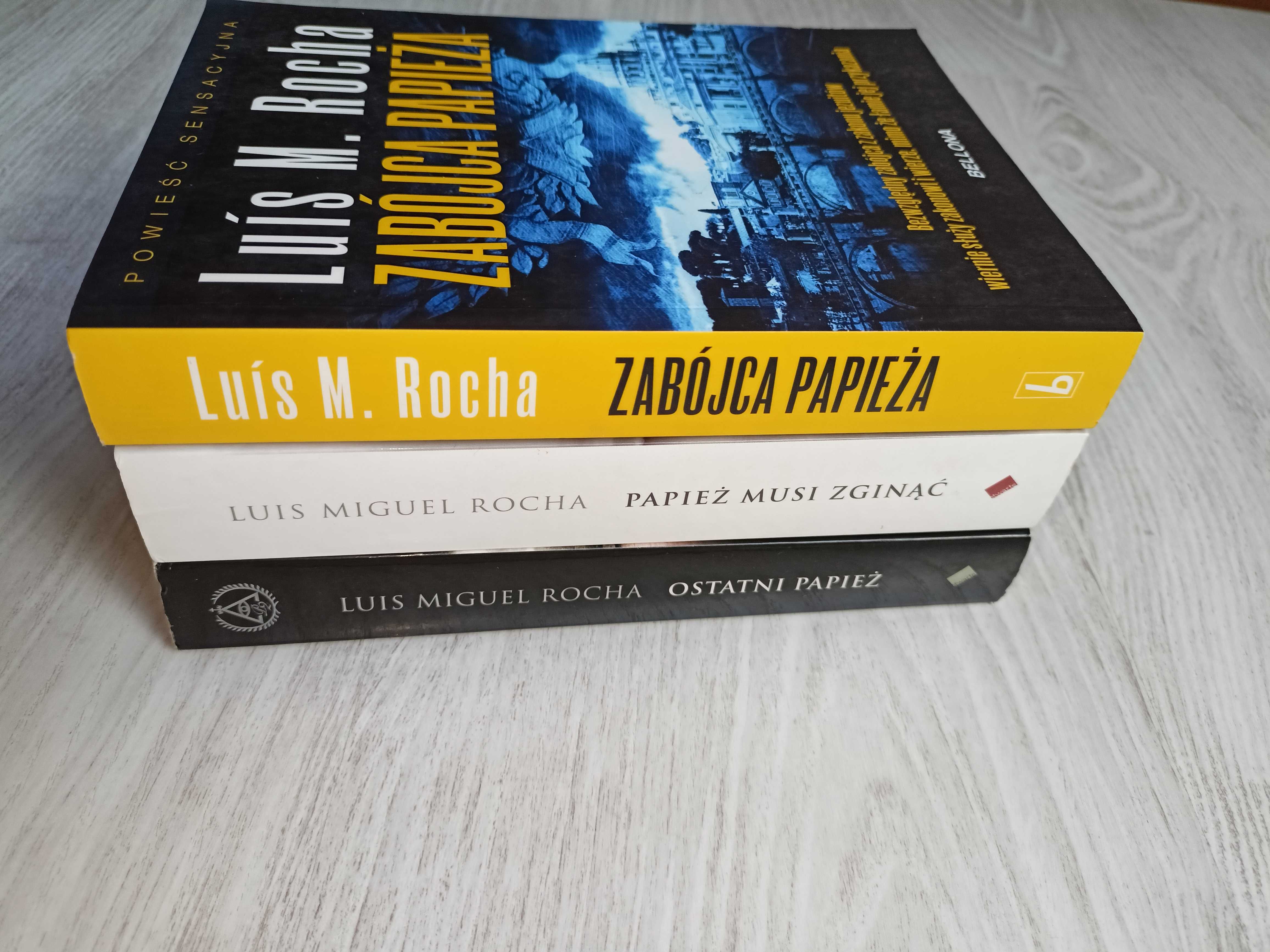 3x Luis M. Rocha Zabójca papieża + Ostatni papież + Papież musi zginąć