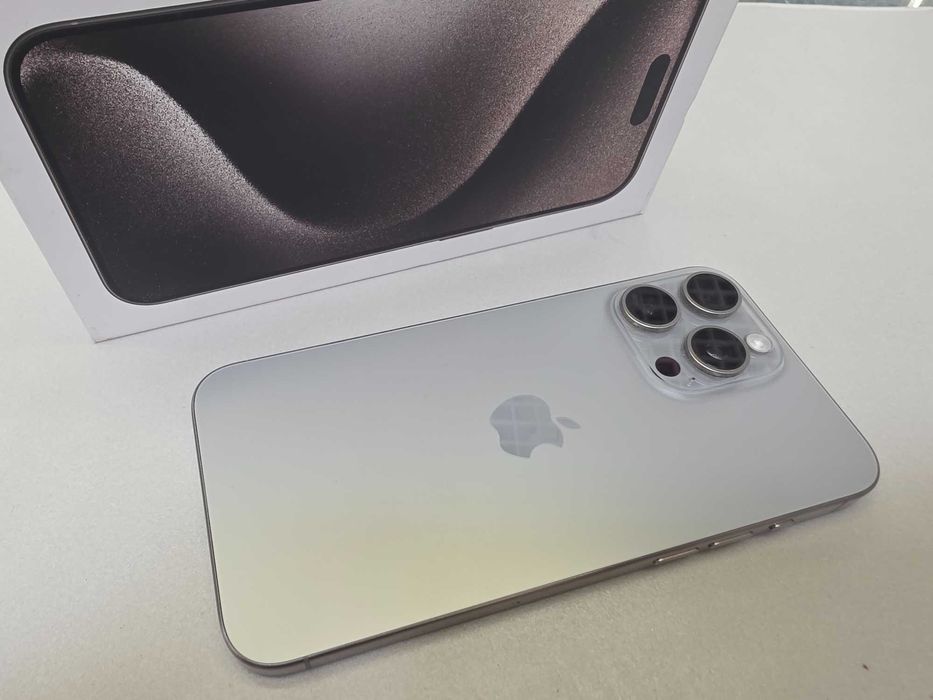 Apple iPhone 15Pro Max 512GB Natural Titanium bat.87% Auchan Wałbrzych