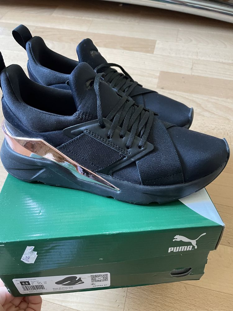 Крутые кроссовки Puma Muse XS metal 35,5 36 кроссовки puma