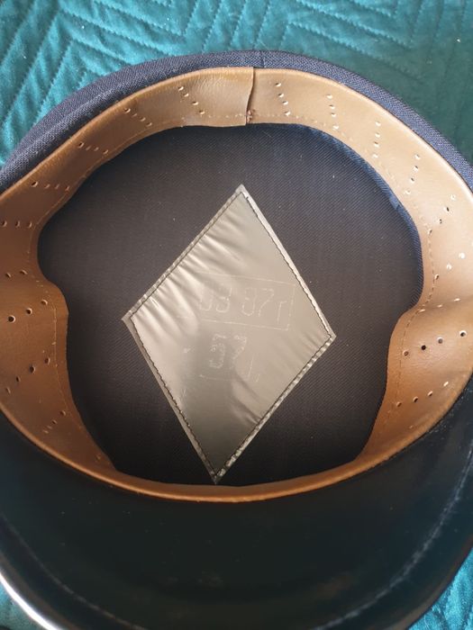 Czapka Oficerska Strazy Pozarnej PRL