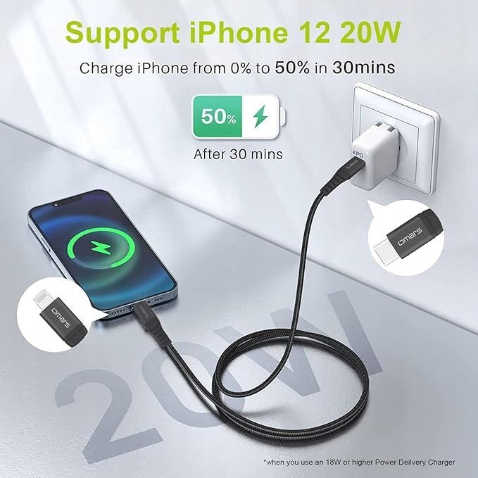omars kabel lightning - c do apple 1 metrowy kabel czarny iphone