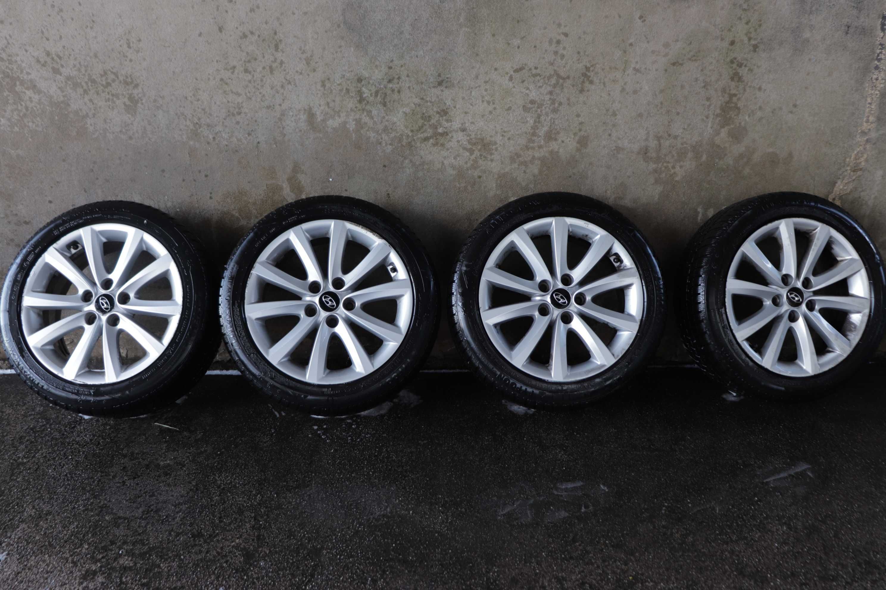 Conjunto Jantes 17 Original Hyundai