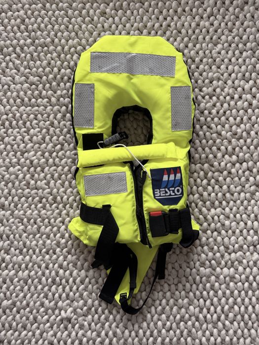 Kamizelka ratunkowa kapok BESTO Turn Safe 150N rozmiar BABY (5–15 kg)