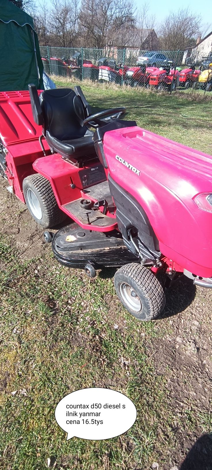 Kosiarki traktorki Countax Westwood jcb
